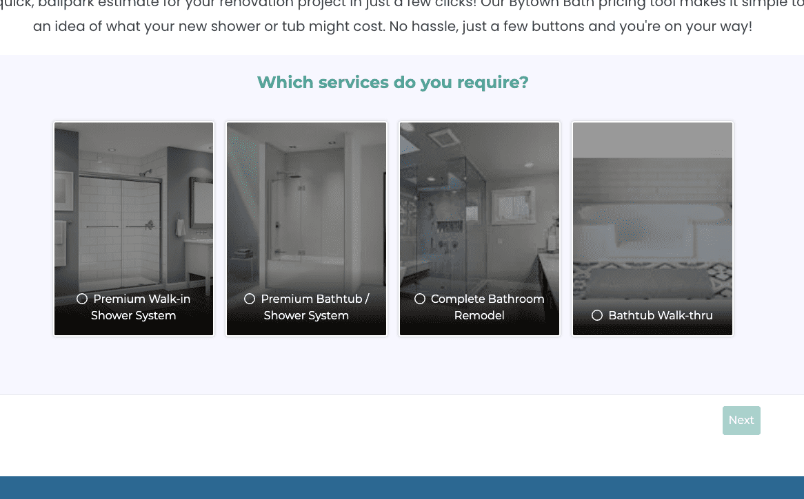 Get instant bathroom renovation estimate Ottawa