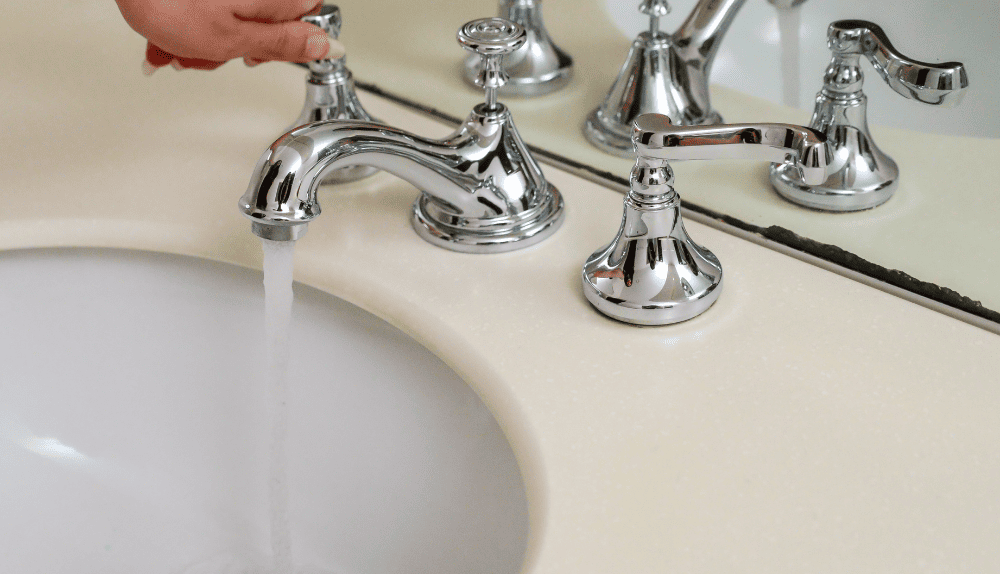 basin faucet - two handle