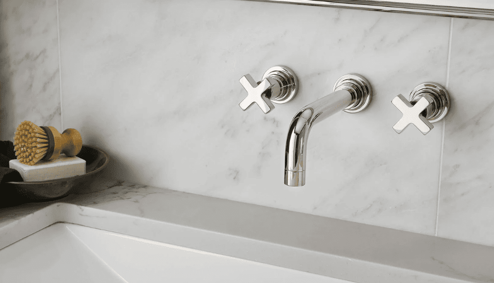wall-hung basin faucet