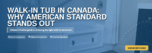 walk-in tub brands Canada